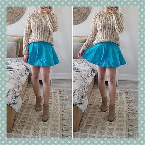BNWT Hollister Blue Circle Skirt‎